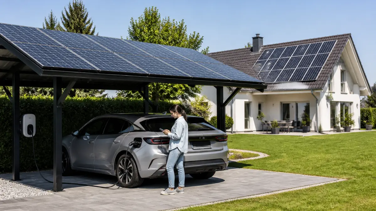Borne de recharge solaire : peut-on recharger avec ses panneaux ?