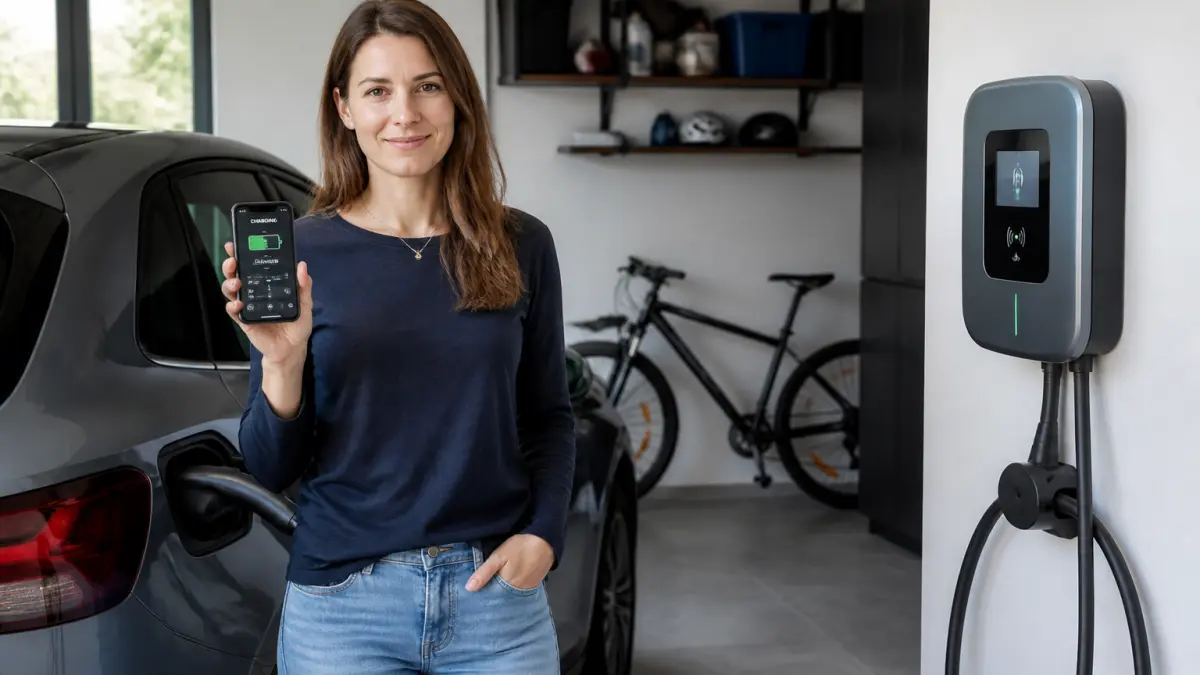 Borne de recharge connectée vs simple : quelles différences concrètes ?