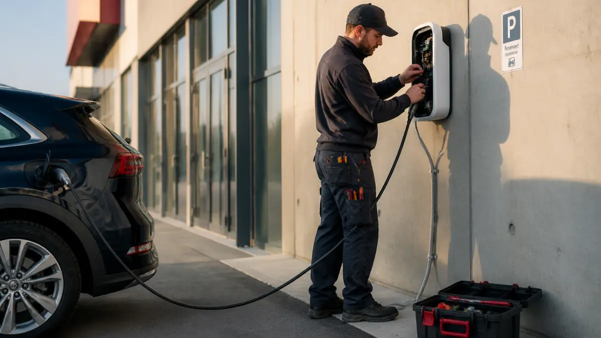 Prix installation borne de recharge pour une entreprise