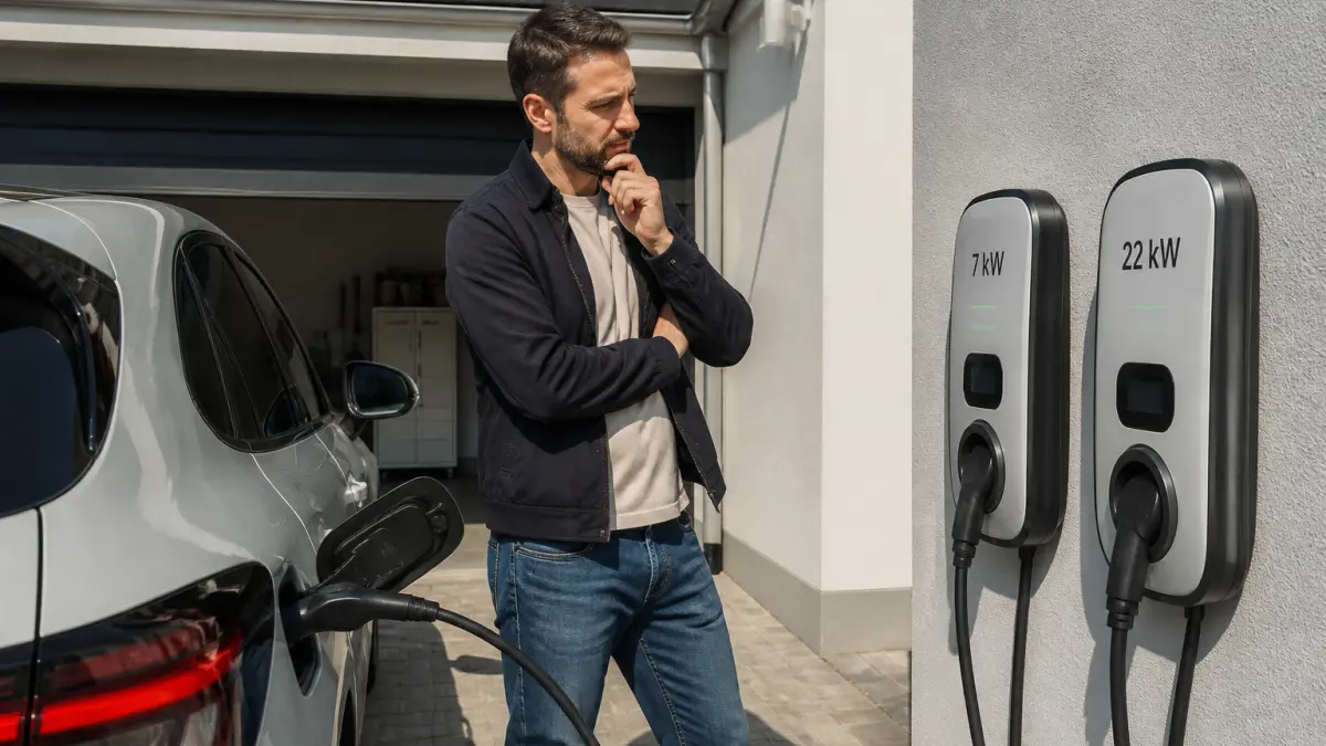 Quelle puissance de borne de recharge installer chez soi : 7 kW ou 22 kW ?