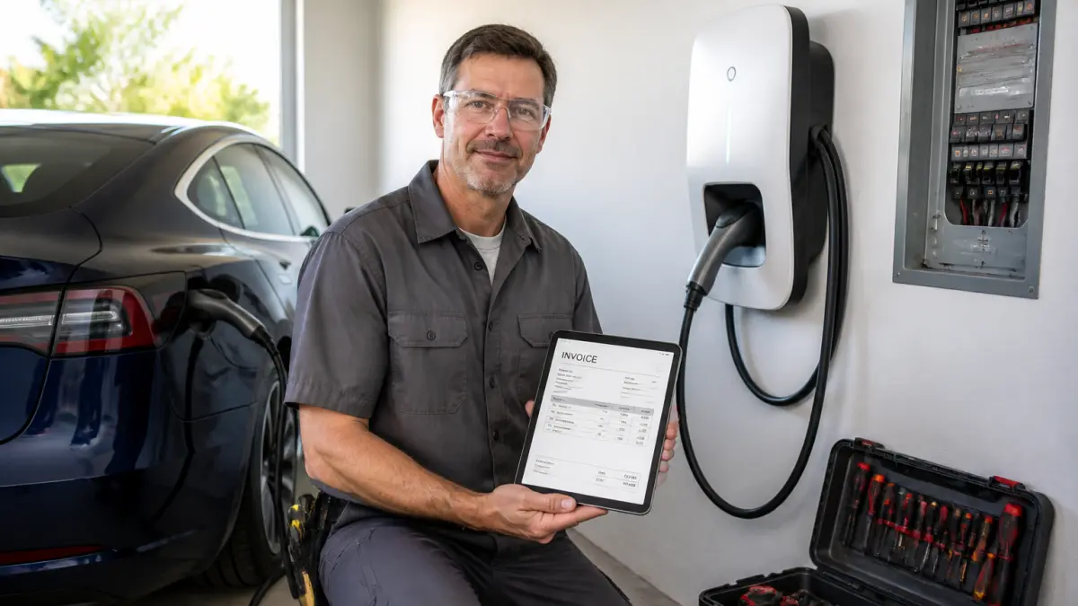 Prix d'installation d'une borne de recharge : grille tarifaire complète