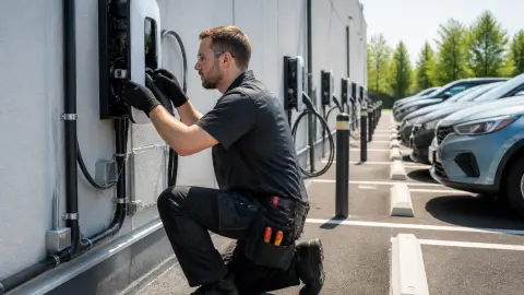 Prix installation borne de recharge pour une entreprise