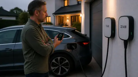 Quelle puissance de borne de recharge installer chez soi : 7 kW ou 22 kW ?